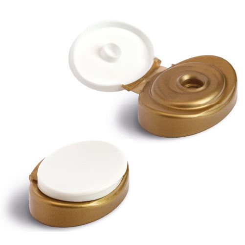 Eco Low Profile XL oval flip-top cap (#844)